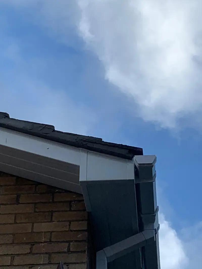 Fascias, Soffits & Guttering in progress by the Arkenstone team