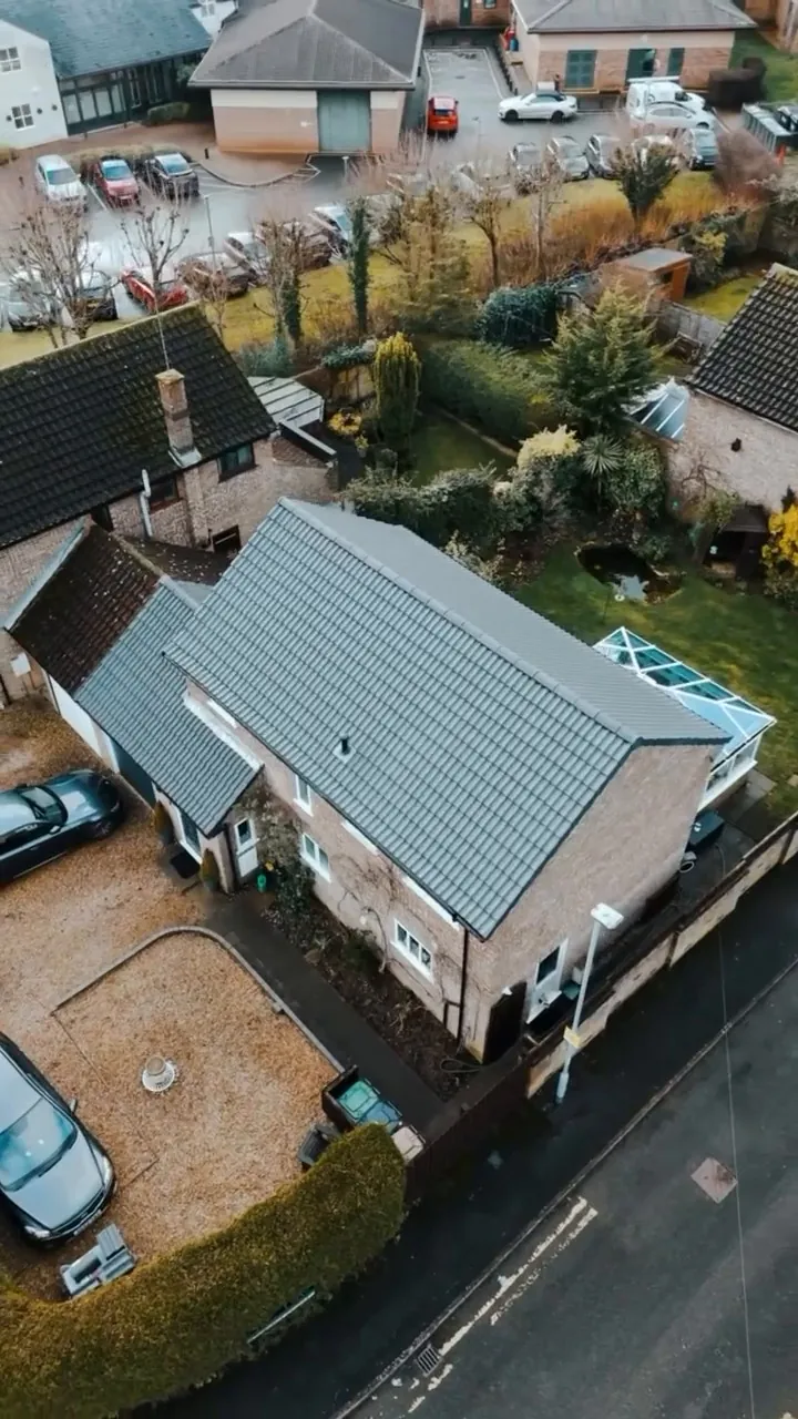 Completed re-roof on a detached home in Peterborough