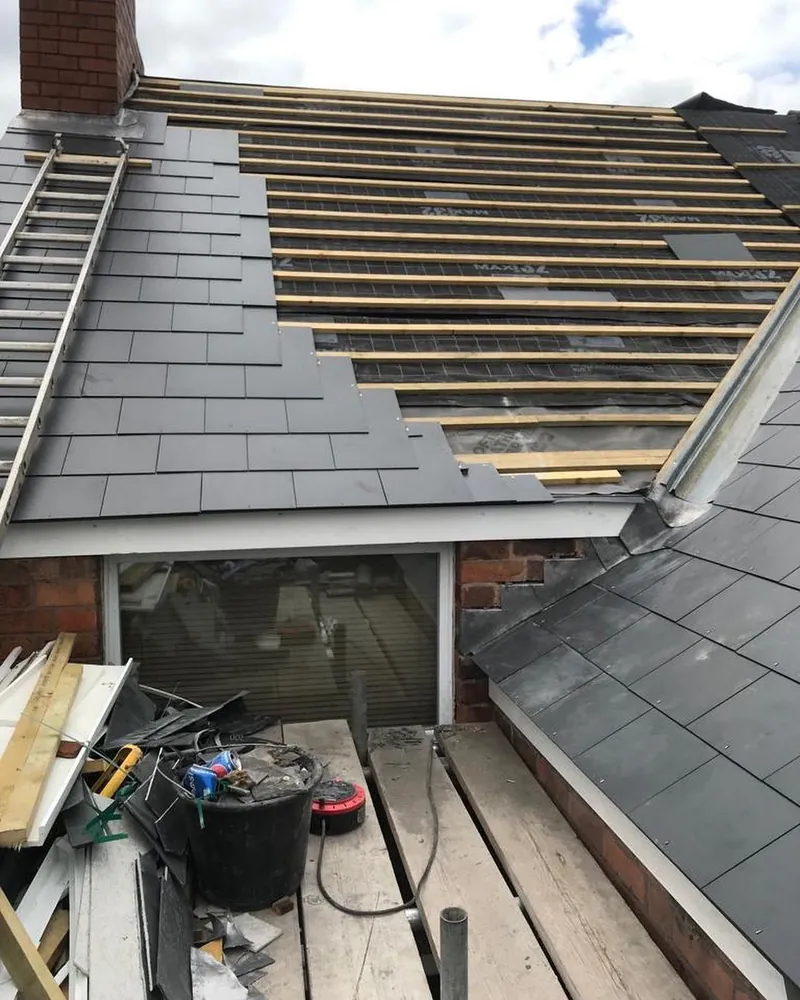 New slates and valley going on in Melton Mowbray